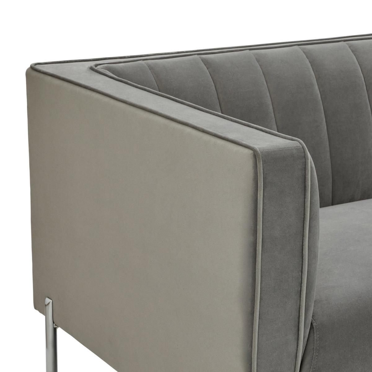 Bellamy Luxe Velvet 3 Seater Sofa Luxe Navy – image 11