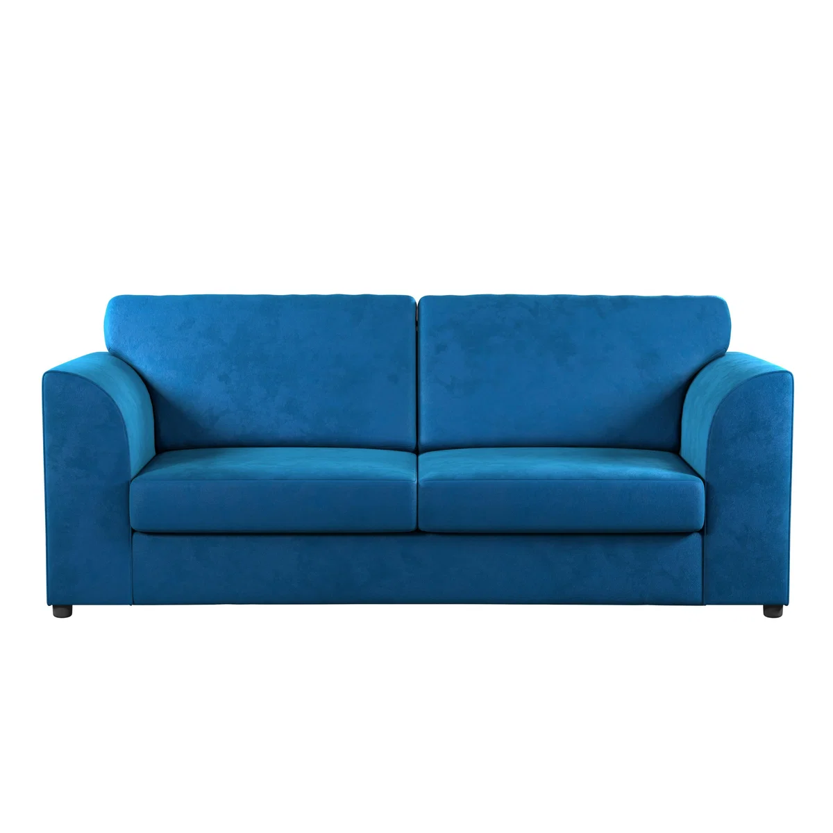 Blake Soft Velvet 3 Seater Sofa Royal Blue – image 3