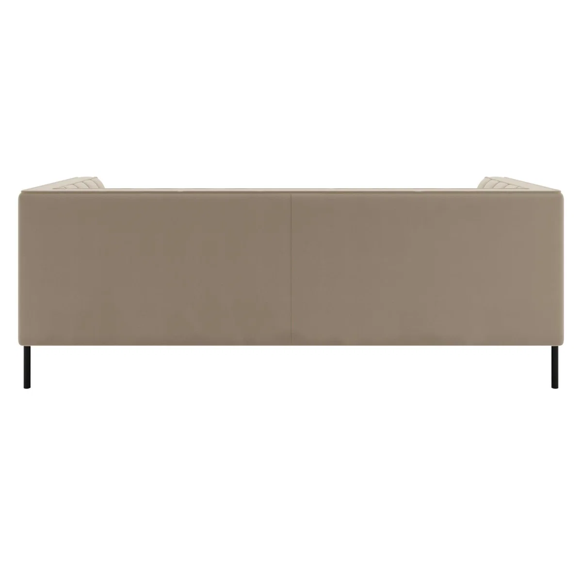Bellamy Luxe Velvet 3 Seater Sofa Sandstone – image 5