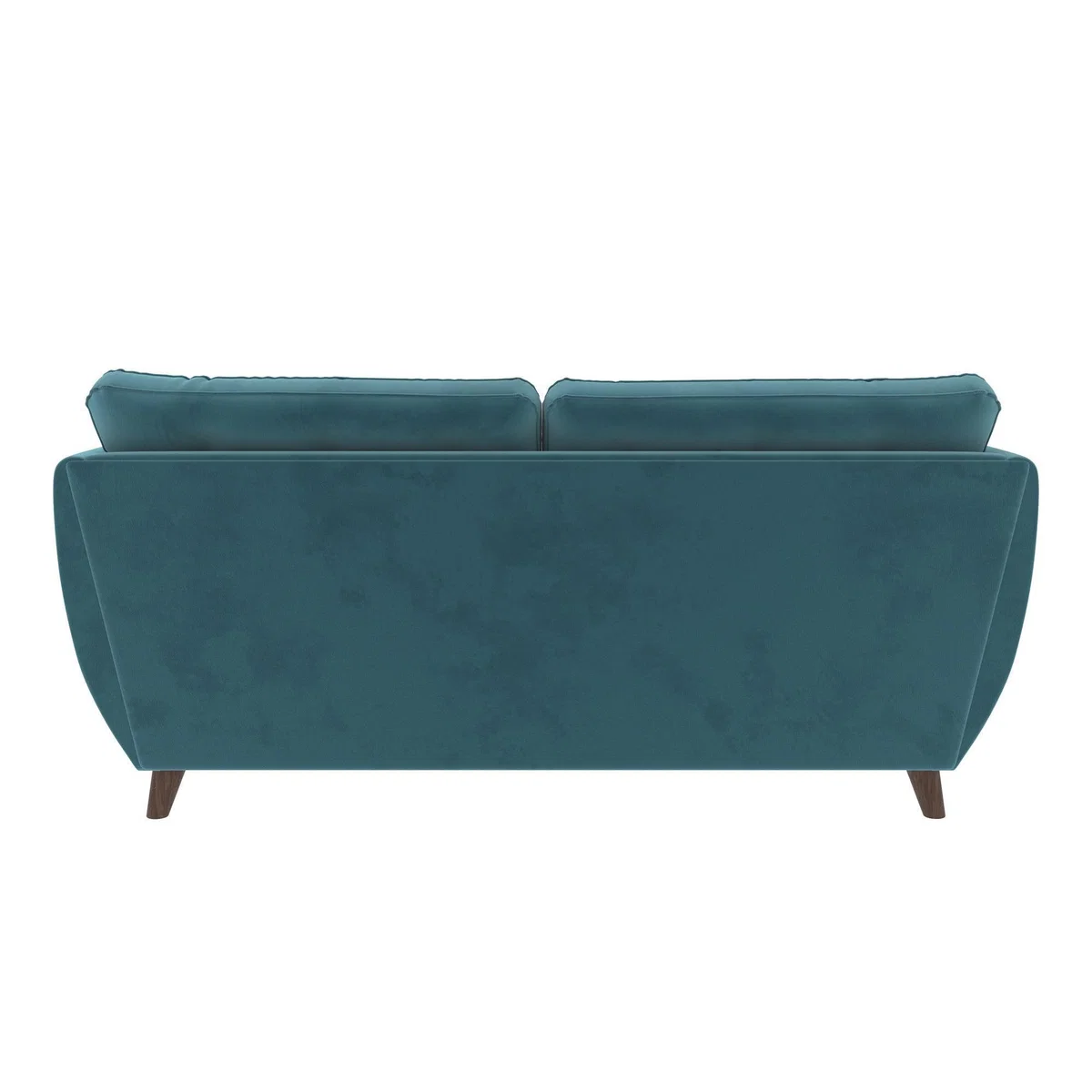 Dalston Velvet 3 Seater Sofa Teal (Blue) – image 4