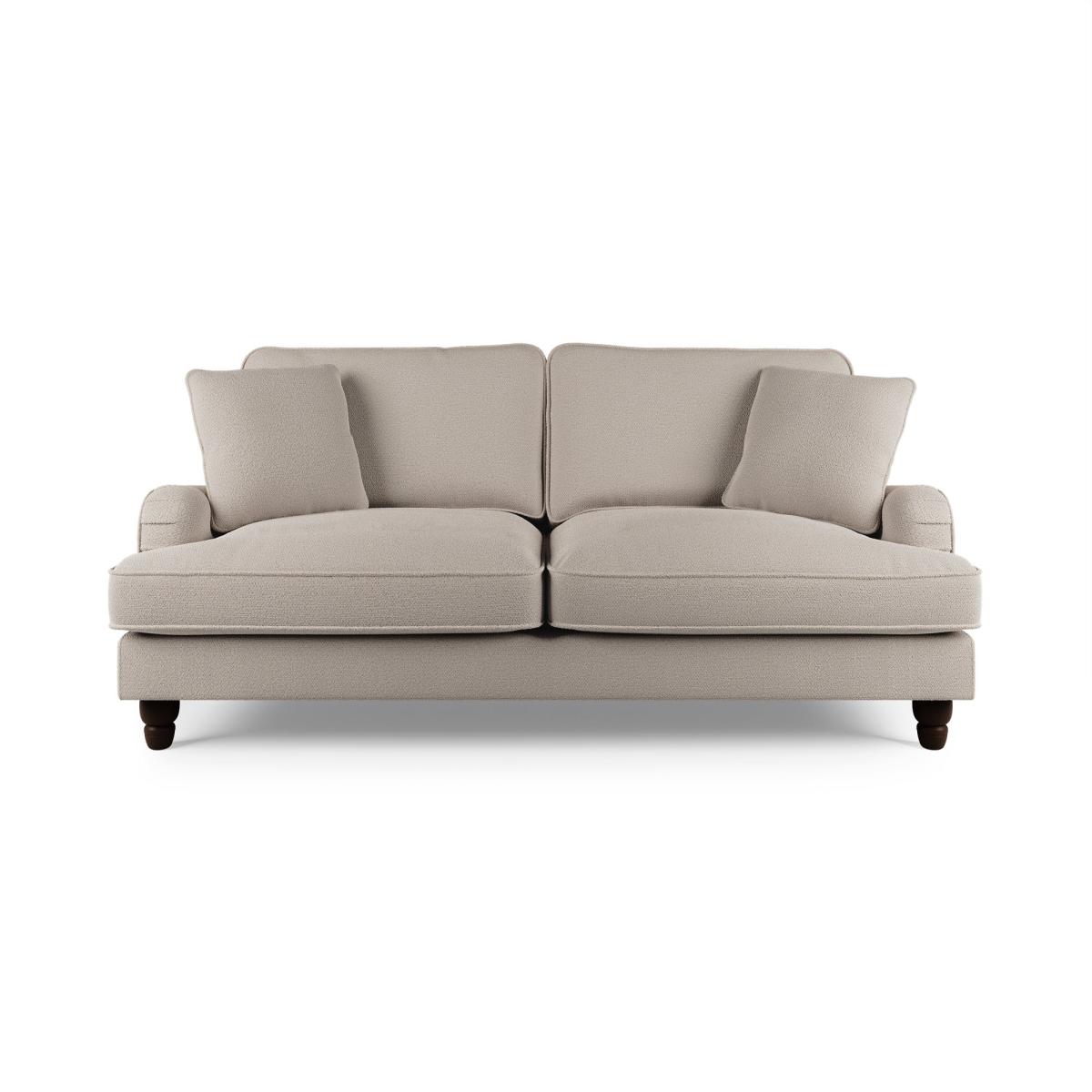 Beatrice Chunky Soft Chenille 3 Seater Sofa Chunky Soft Chenille Natural – image 2