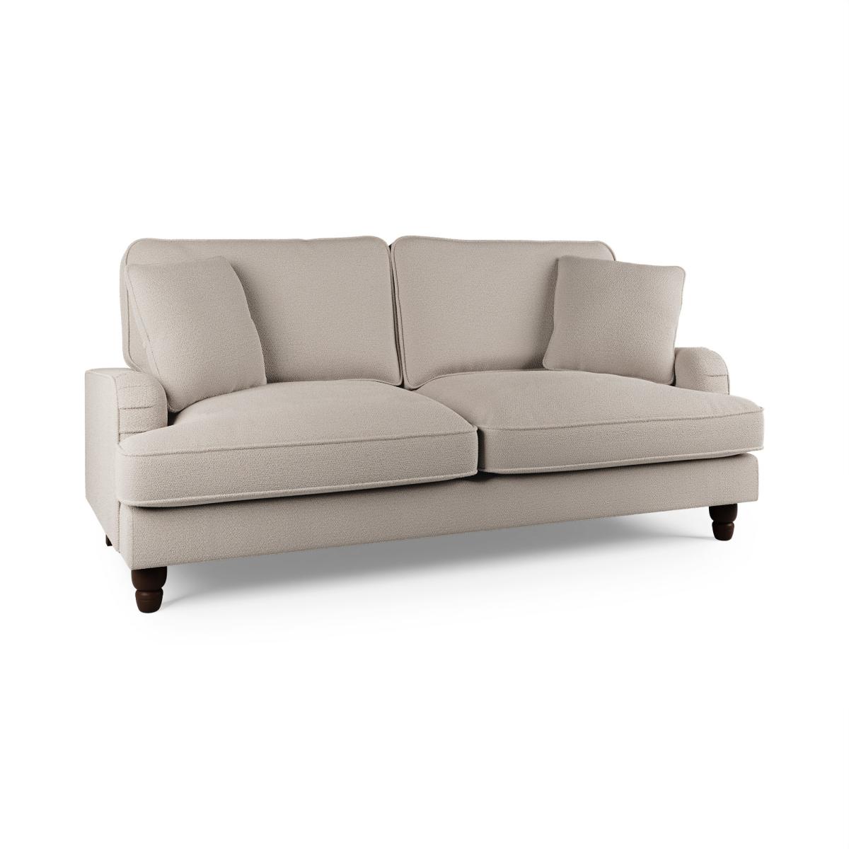 Beatrice Chunky Soft Chenille 3 Seater Sofa Chunky Soft Chenille Natural – image 3