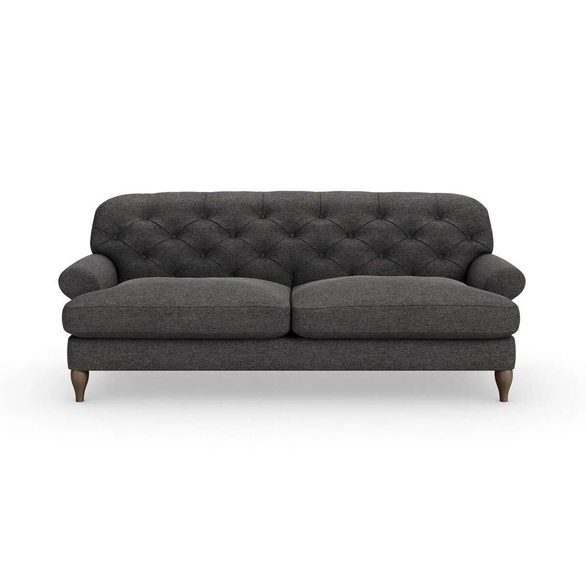 Canterbury 3 Seater Sofa Tonal Weave Charcoal – image 7