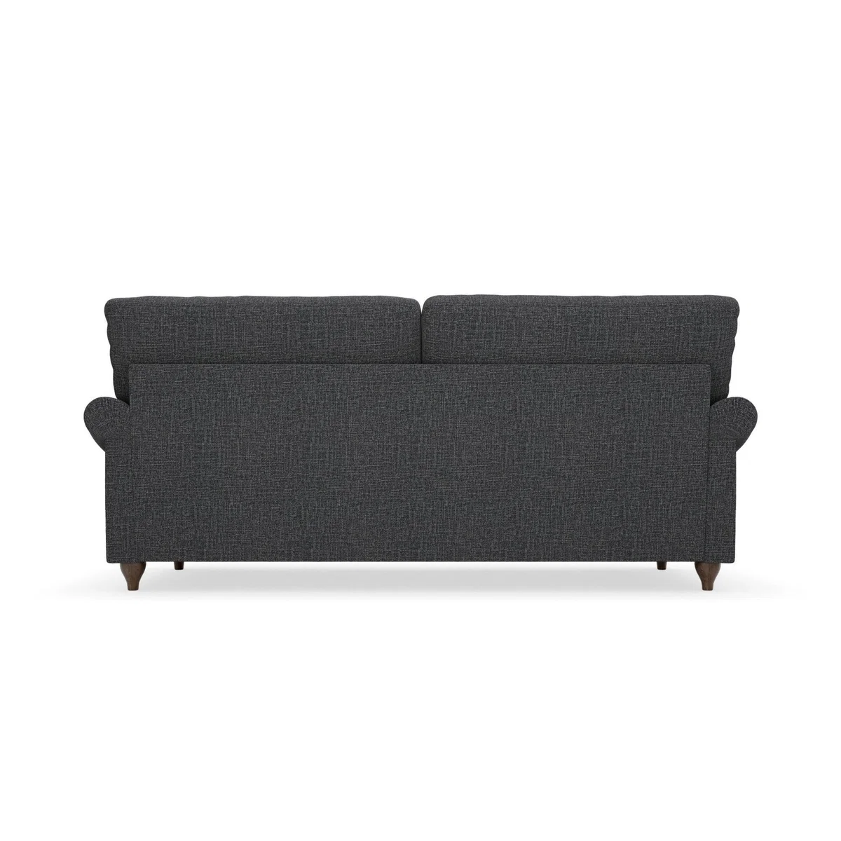 Salisbury Slub Cotton Blend 3 Seater Sofa Slub Cotton Black – image 4