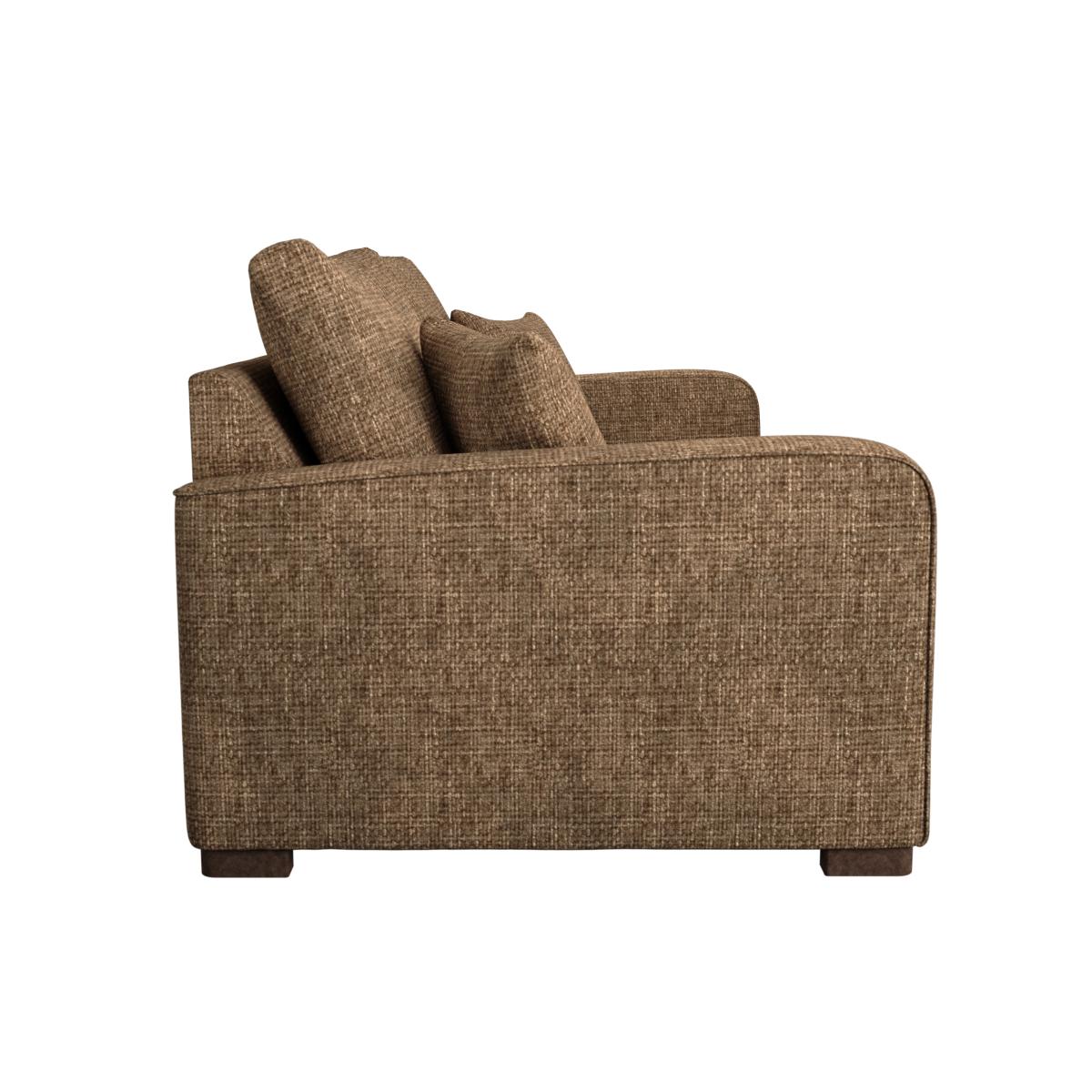 Carson Chunky Chenille 3 Seater Sofa Chunky Chenille Caramel – image 4