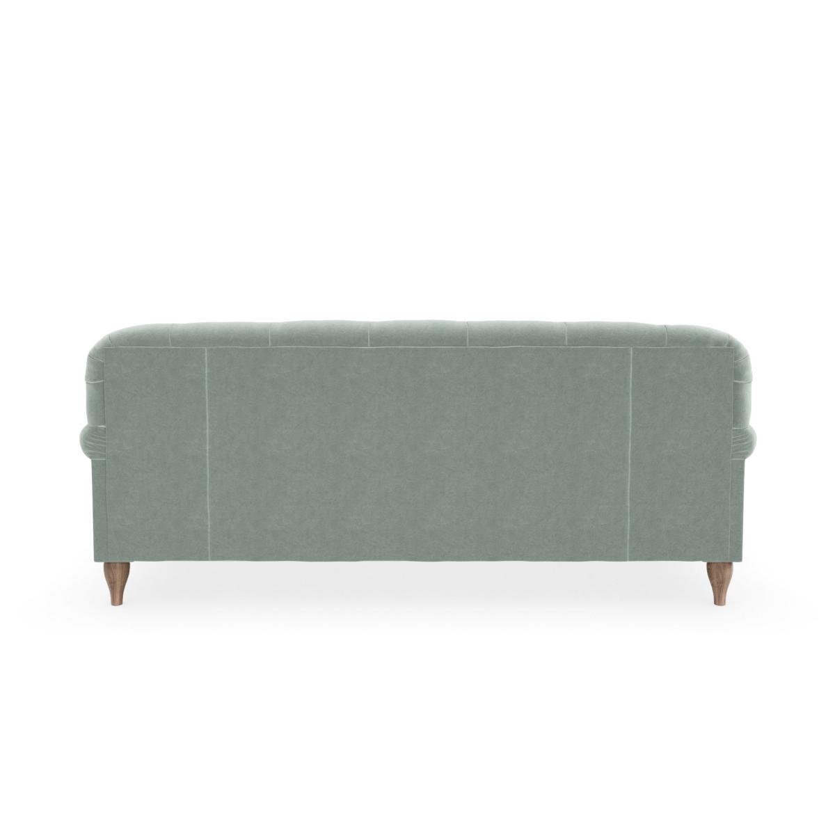 Canterbury Luxury Velvet 3 Seater Sofa Luxury Velvet Lilypad – image 5