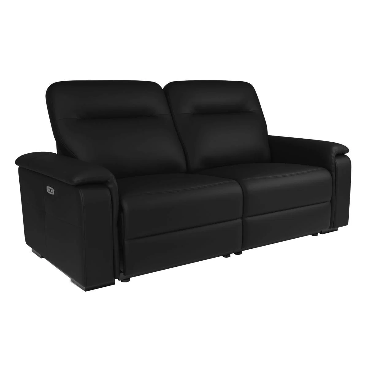 Bianca Electric Reclining 3 Seater Sofa Black – image 4