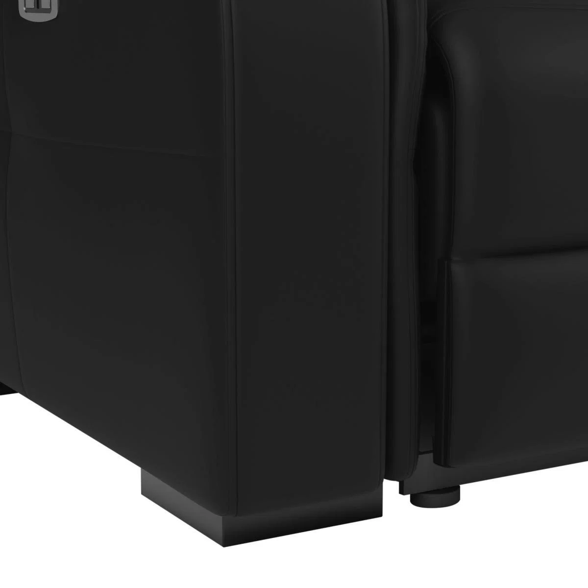 Bianca Electric Reclining 3 Seater Sofa Black – image 9