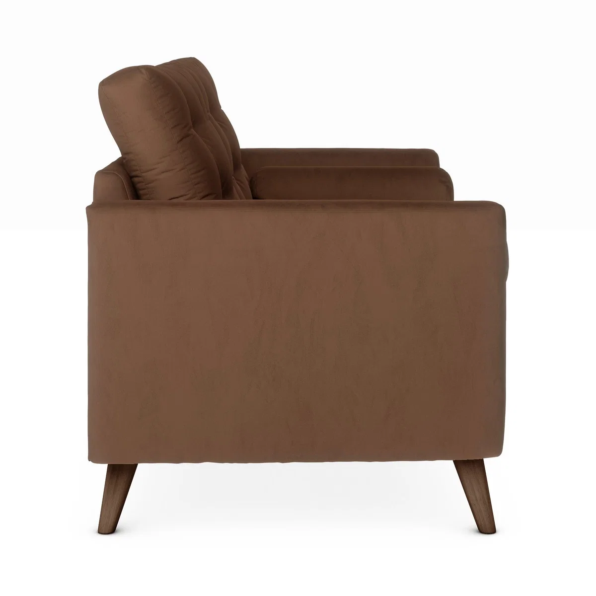 Lewes Luxury Velvet 3 Seater Sofa Luxury Velvet Pinecone – image 4