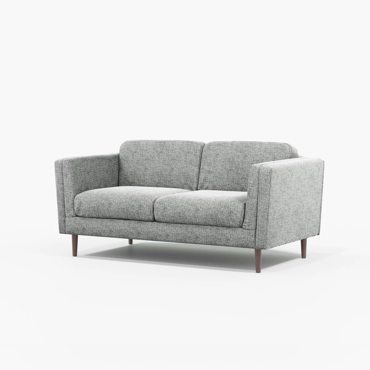 Anton Tonal Weave 3 Seater Sofa Tonal Weave Grey – image 2