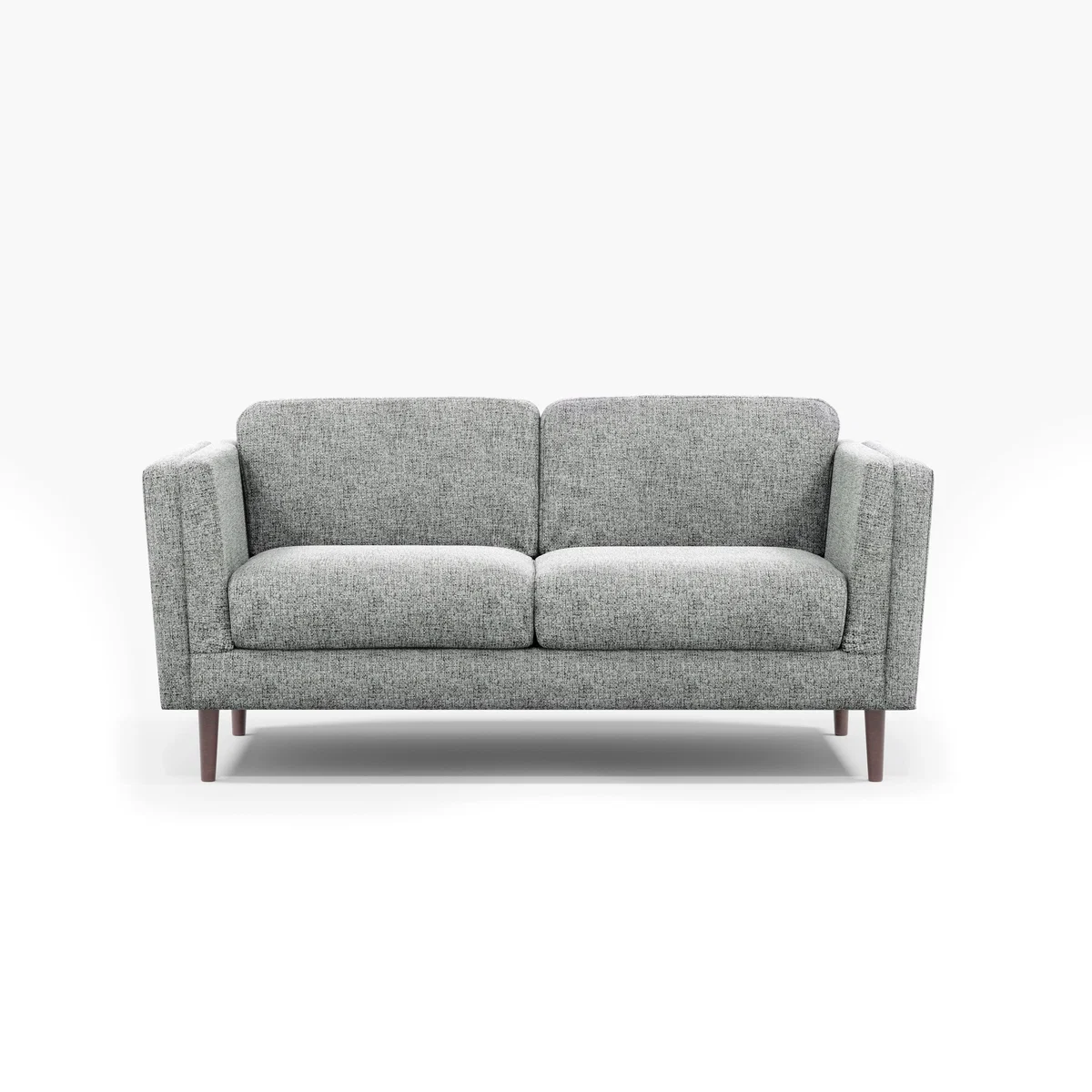 Anton Tonal Weave 3 Seater Sofa Tonal Weave Grey – image 4