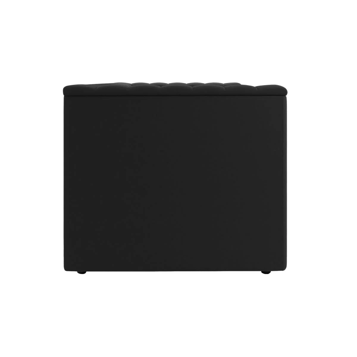 Cora Chenille 3 Seater Sofa Black – image 4