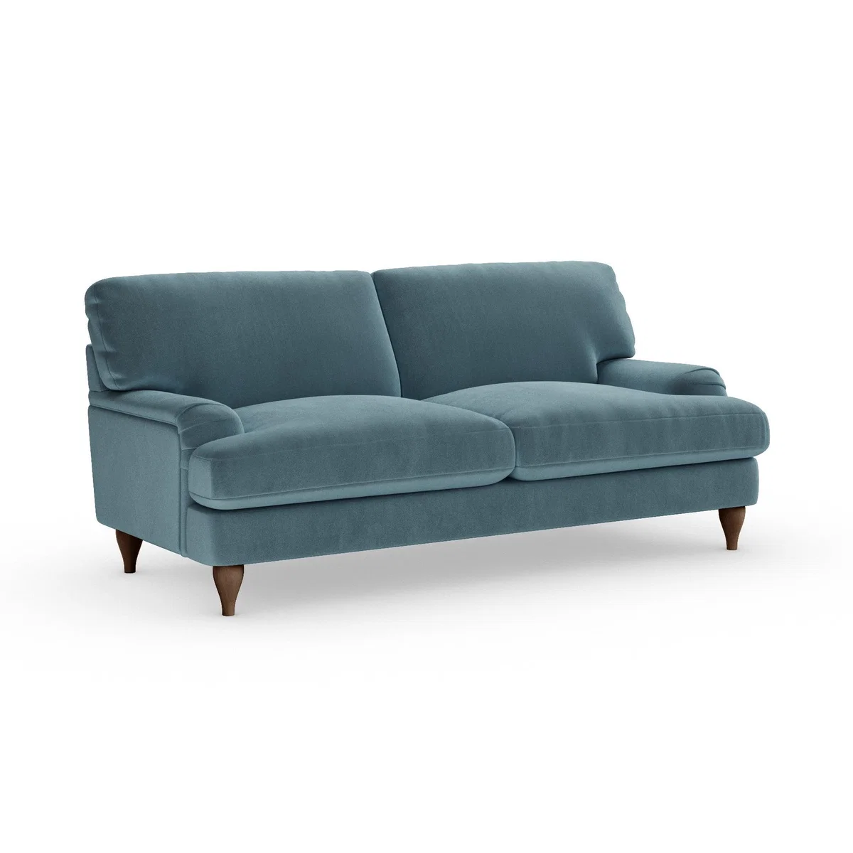 Darwin 3 Seater Sofa Cosy Velvet Pacific – image 2