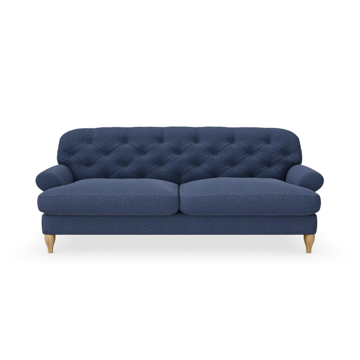 Canterbury Woolly Marl 3 Seater Sofa Woolly Marl Navy – image 3