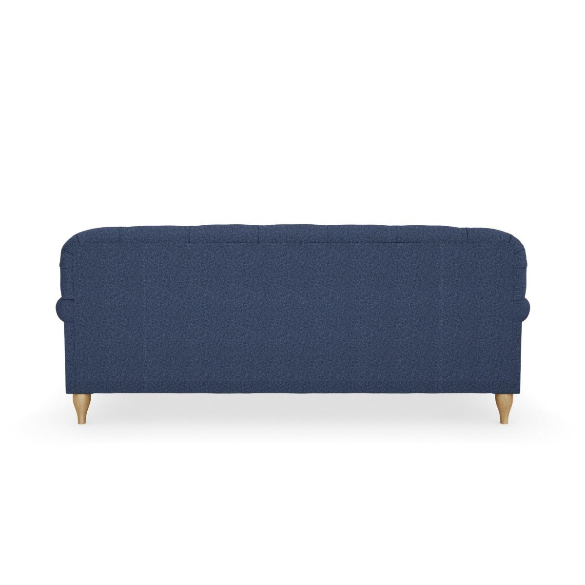 Canterbury Woolly Marl 3 Seater Sofa Woolly Marl Navy – image 4
