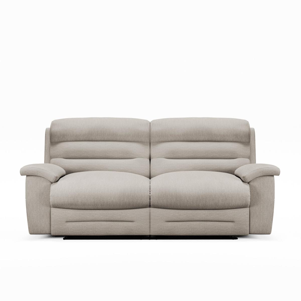 Lulworth 3 Seater Power Recliner Sofa Honeycomb Chenille Linen – image 9
