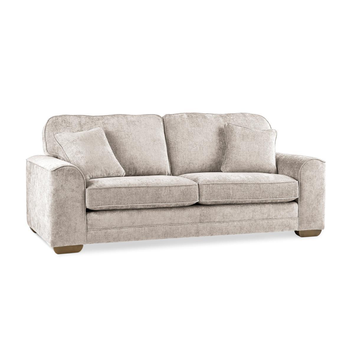 Morello 3 Seater Sofa Luxury Chenille Premium Chenille Olive – image 2