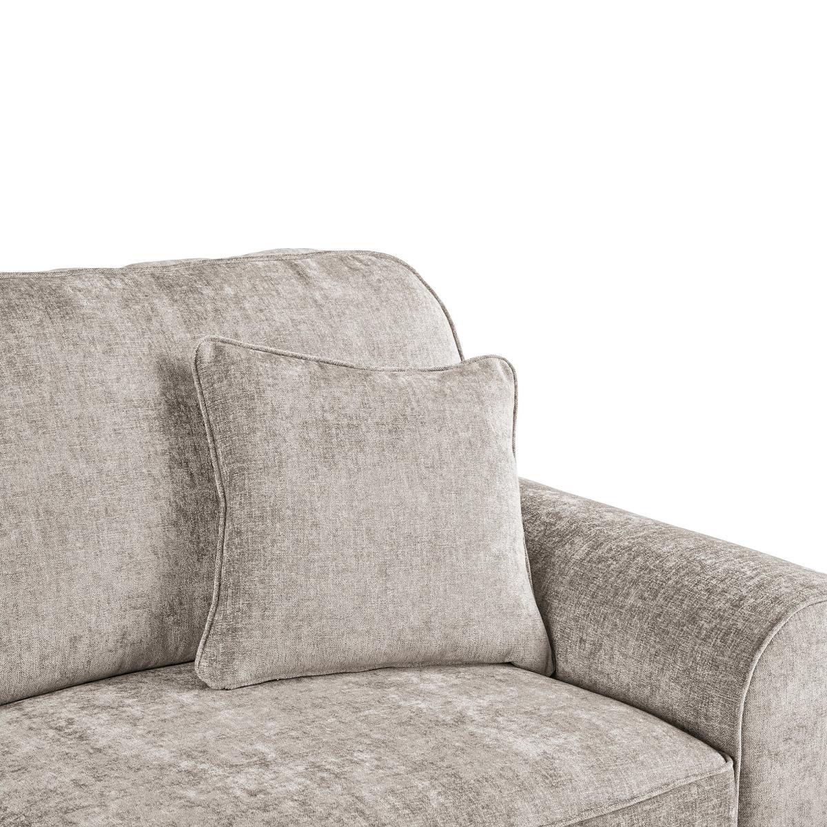 Morello 3 Seater Sofa Luxury Chenille Premium Chenille Olive – image 5