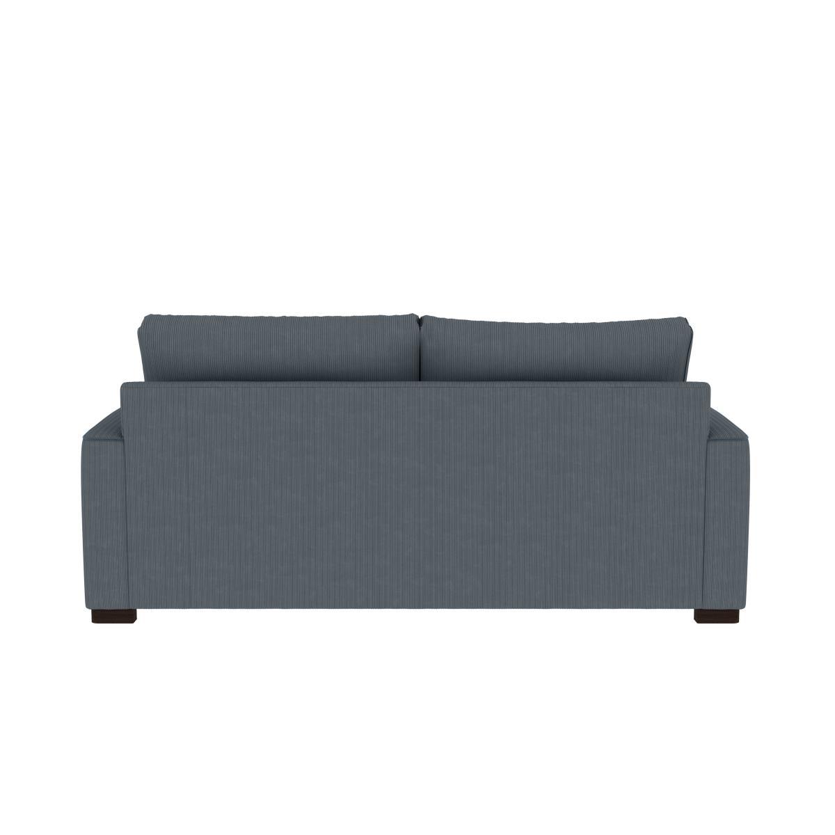 Carson Corduroy 3 Seater Sofa Blue – image 4