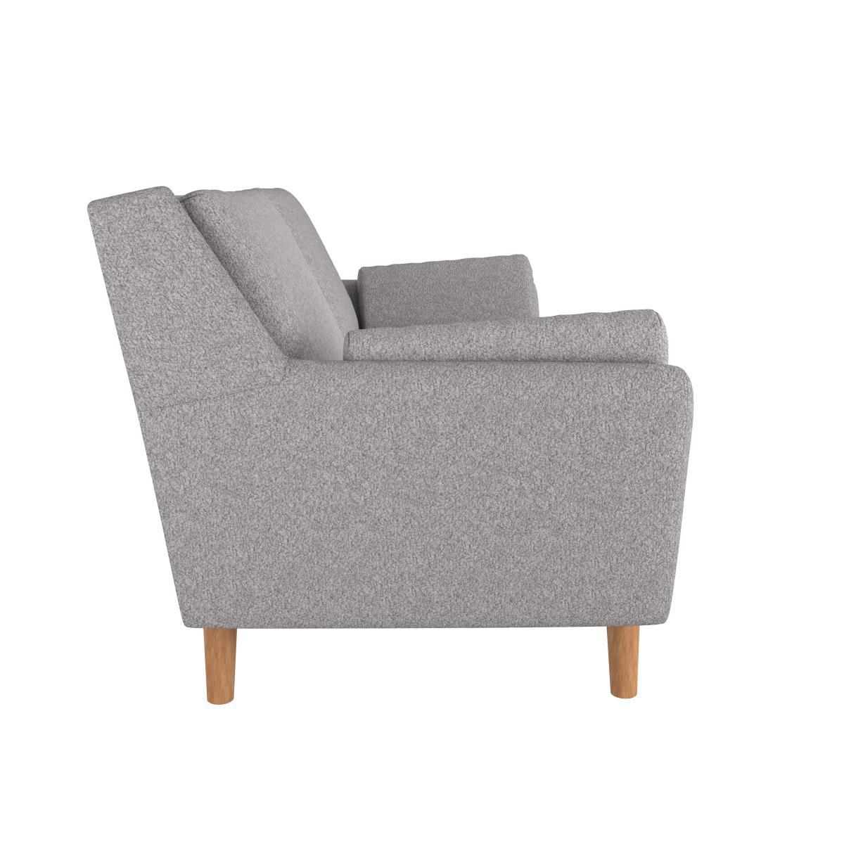 Milo Chunky Boucle 3 Seater Sofa Dove (Grey) – image 4