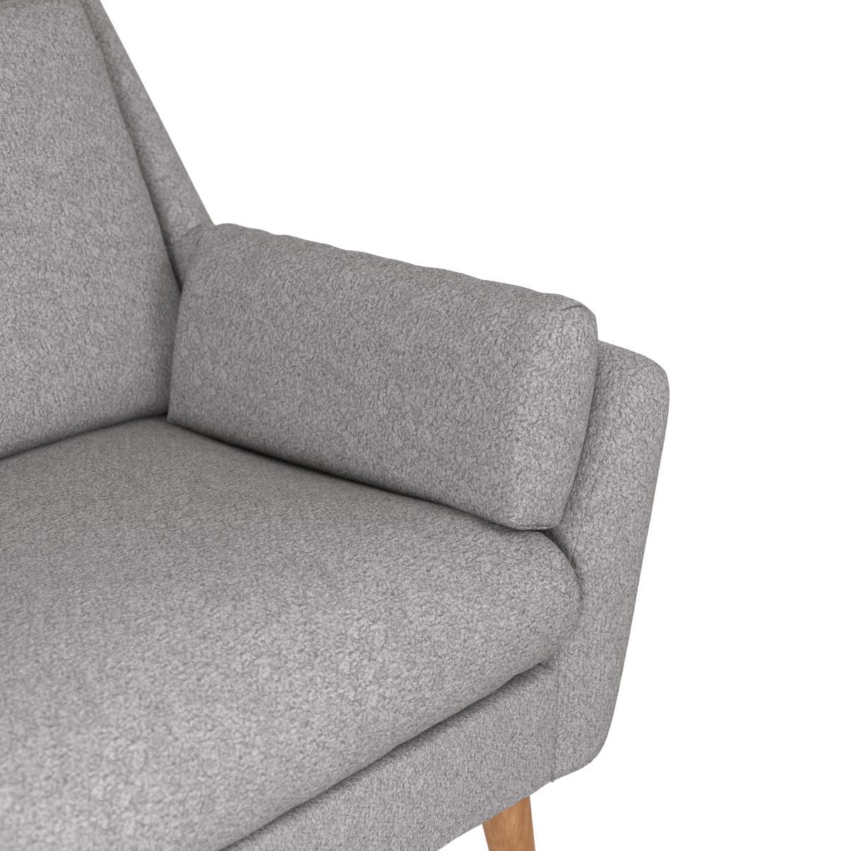 Milo Chunky Boucle 3 Seater Sofa Dove (Grey) – image 6