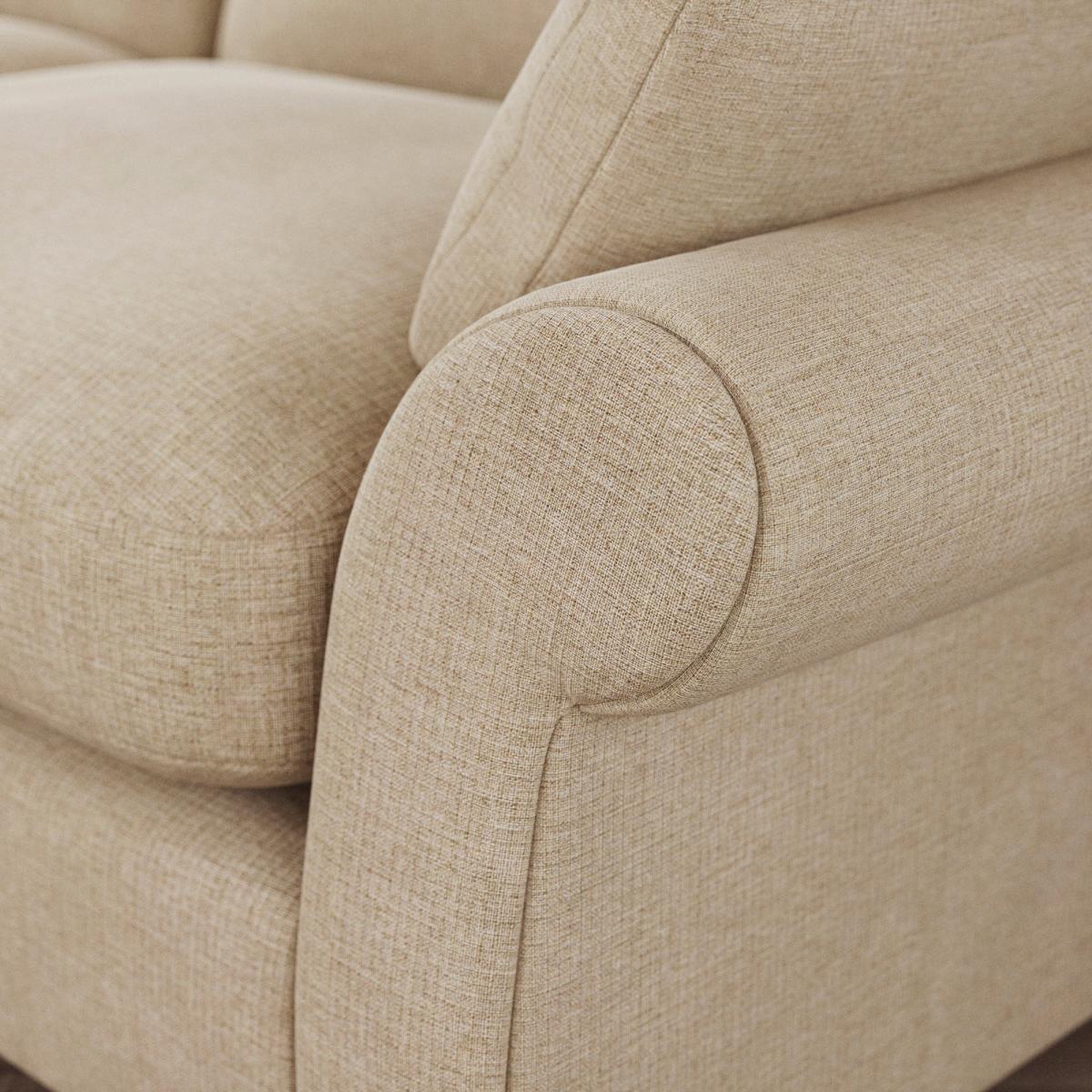 Salisbury 3 Seater Sofa Tonal Weave Natural – image 6
