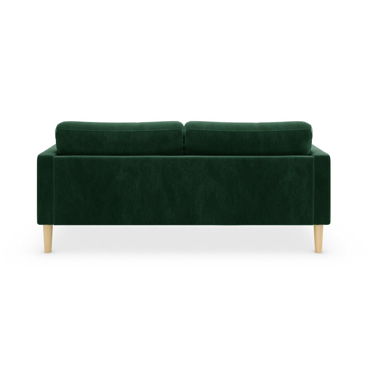 Jacob Velvet 3 Seater Sofa Bottle (Green) – image 4