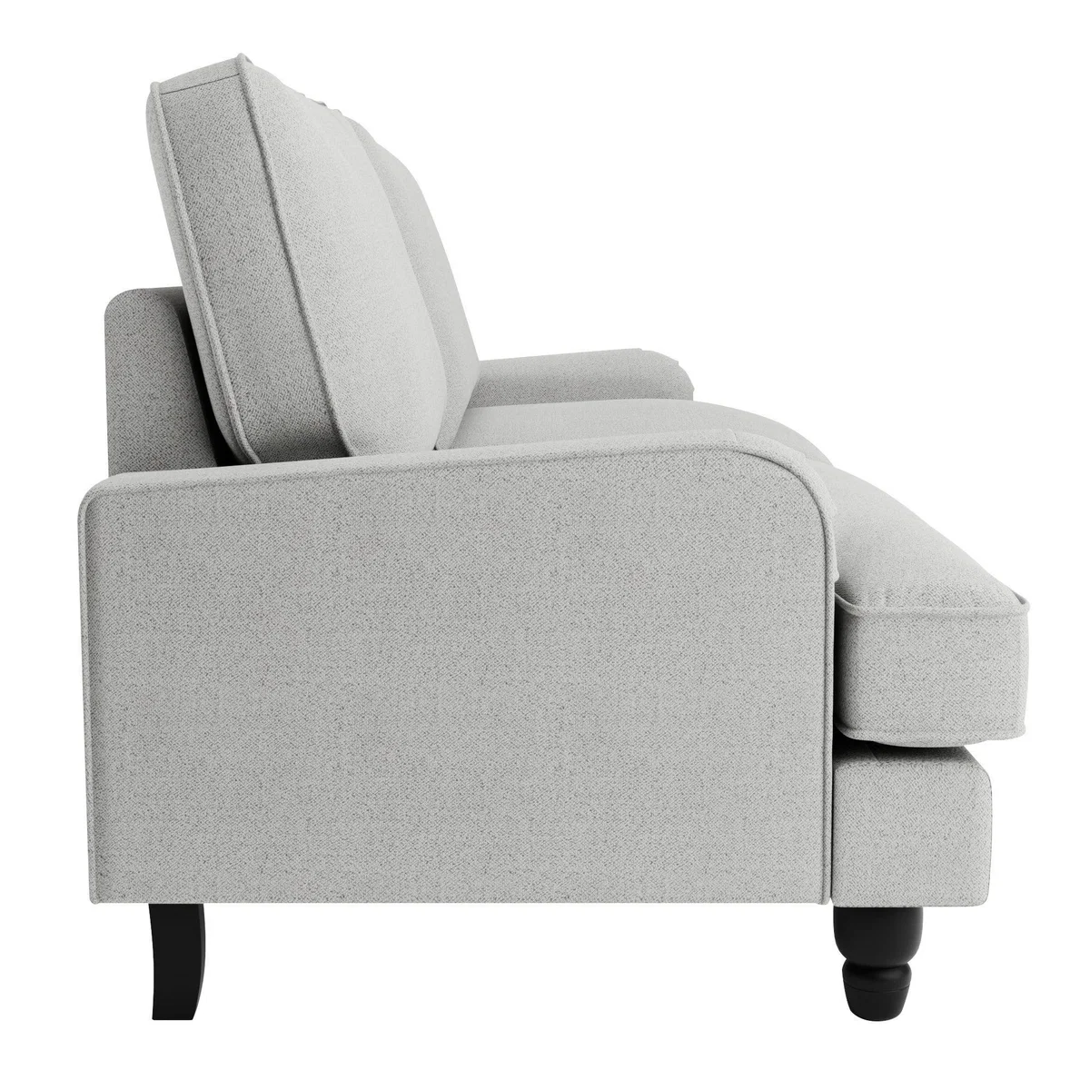 Beatrice Boucle 3 Seater Sofa Light Grey – image 4