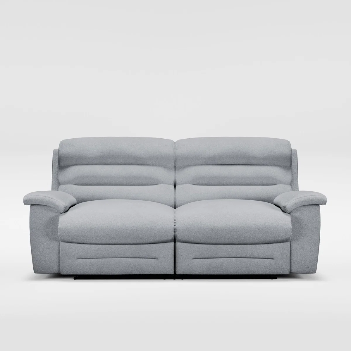Lulworth 3 Seater Power Recliner Sofa Chenille Sky – image 9