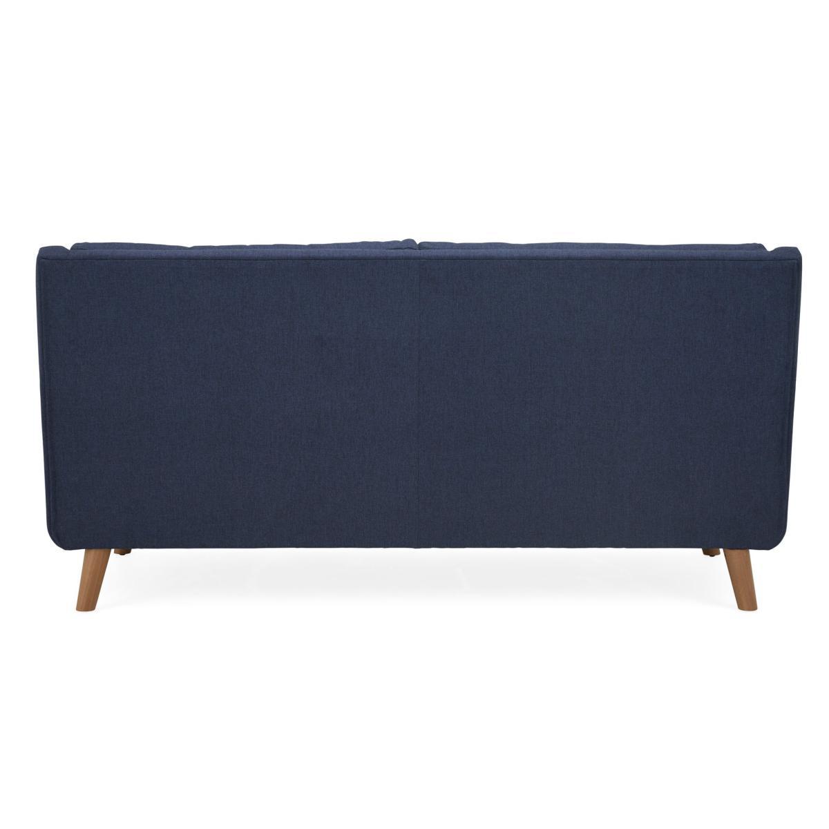 Halston Fabric 3 Seater Sofa Yellow – image 12