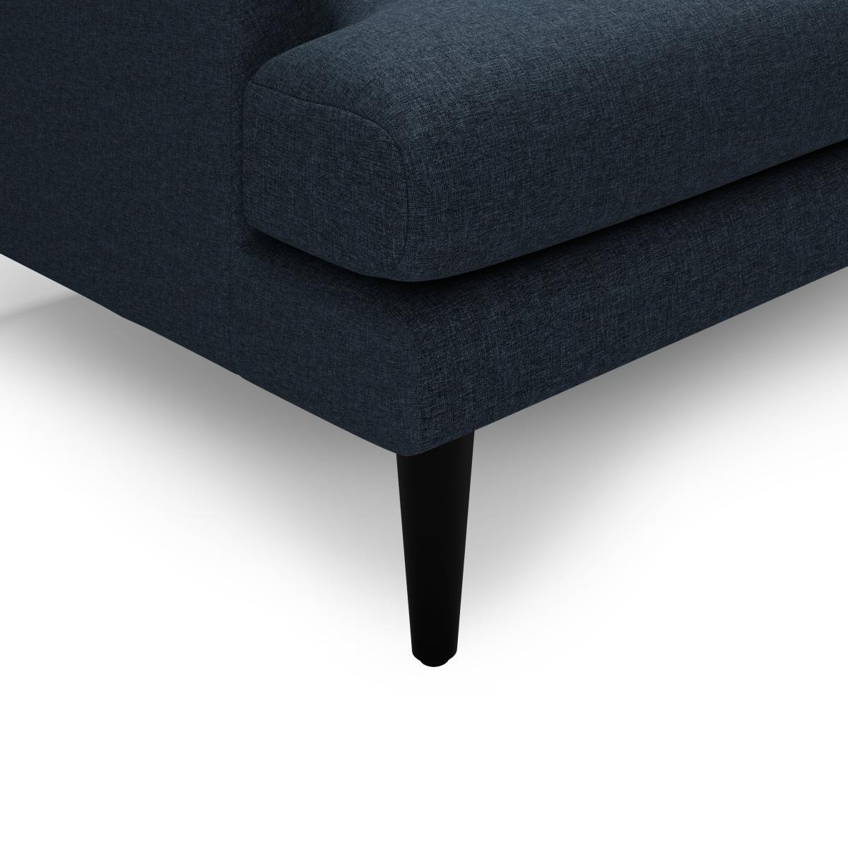 Reuben Brushed Marl 3 Seater Sofa Brushed Marl Dark Denim – image 6