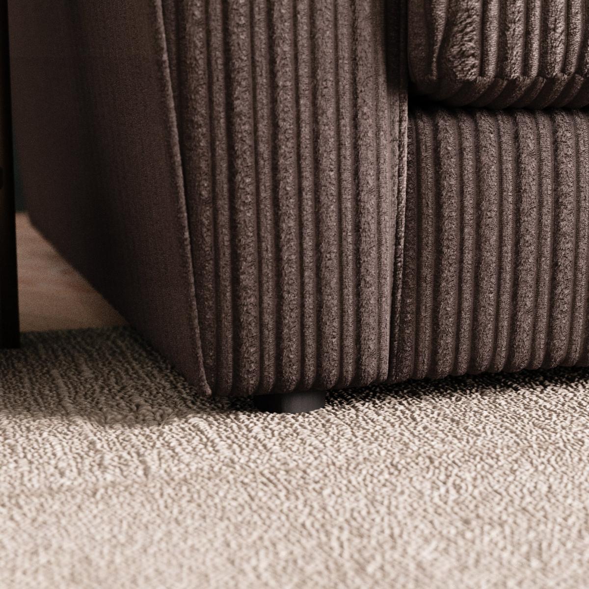Blake Jumbo Cord 3 Seater Sofa Jumbo Cord Chocolate – image 7