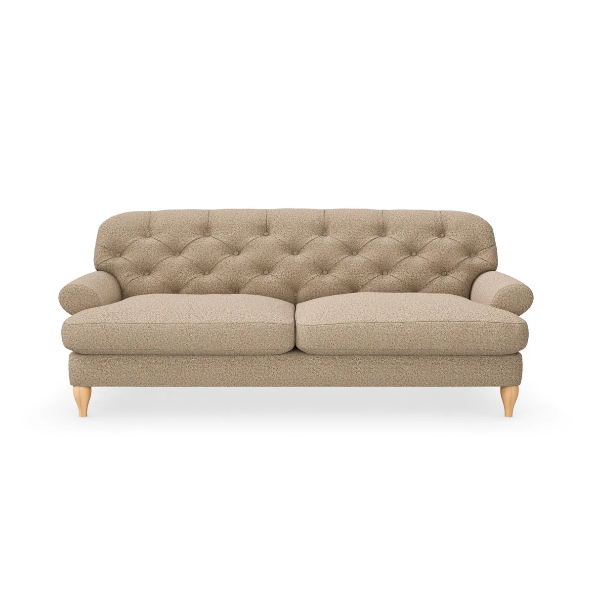 Canterbury Cosy Marl 3 Seater Sofa Cosy Marl Camel – image 3