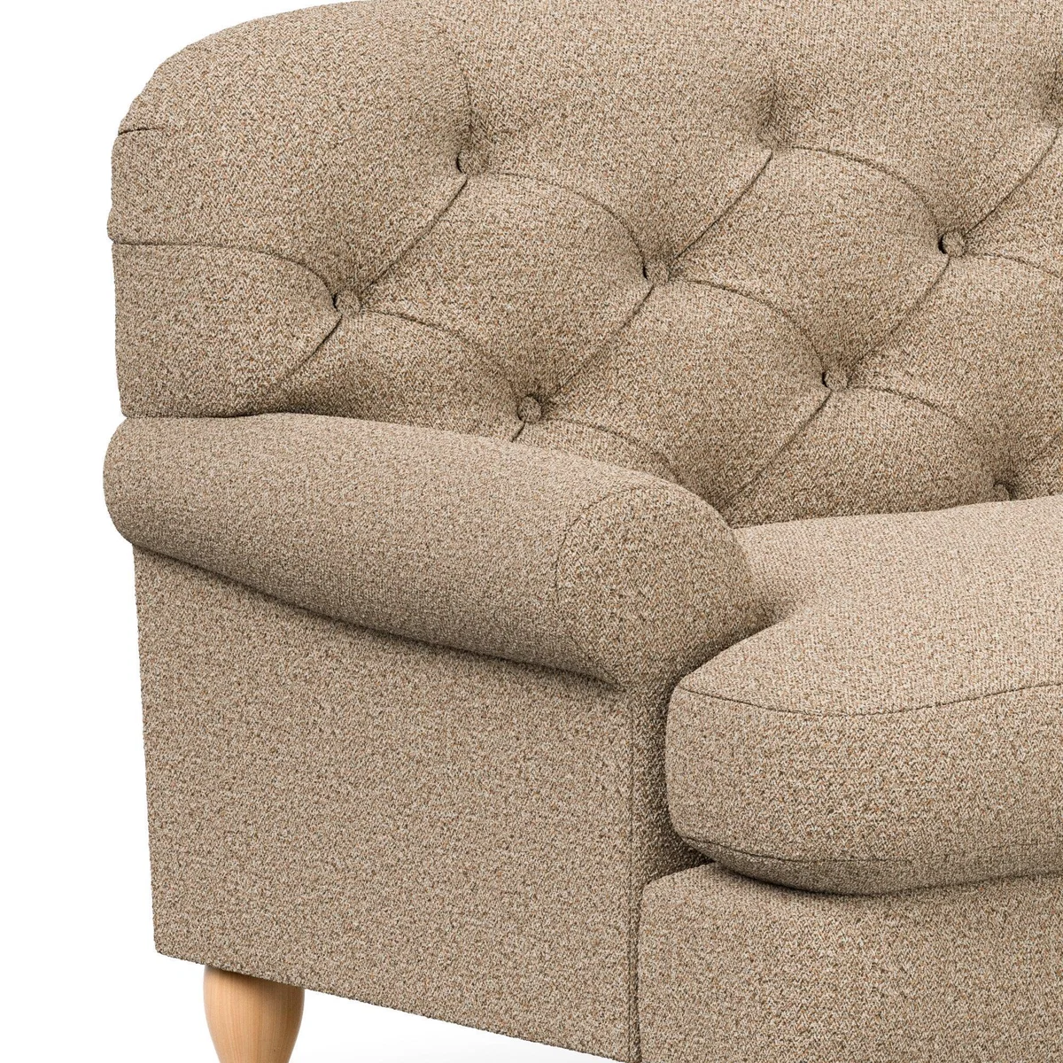 Canterbury Cosy Marl 3 Seater Sofa Cosy Marl Camel – image 6