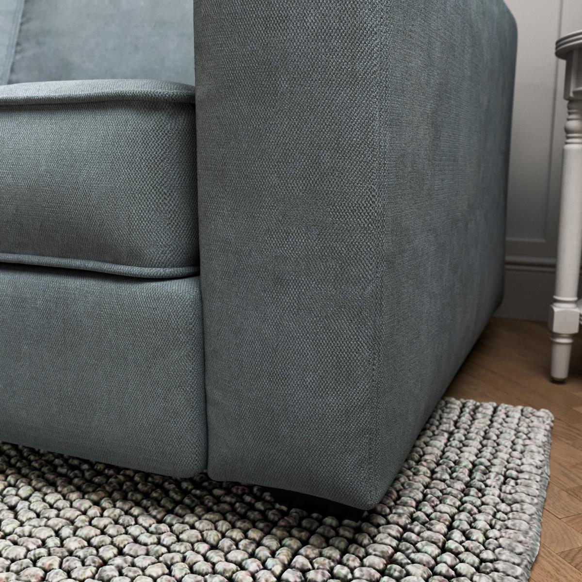 Claude Tonal Chenille 3 Seater Sofa Tonal Chenille Pacific – image 5