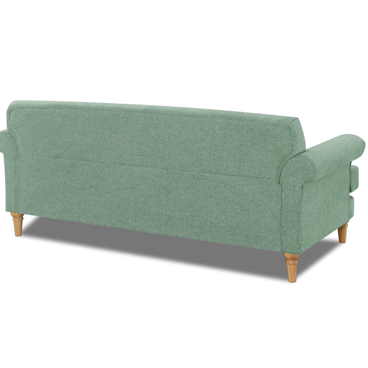 Trance Fabric 3 Seater Sofa Seafoam (Blue) – image 5