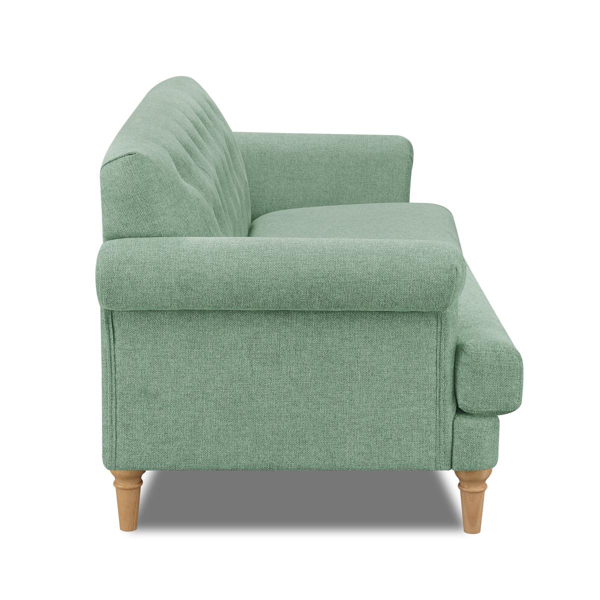 Trance Fabric 3 Seater Sofa Seafoam (Blue) – image 6