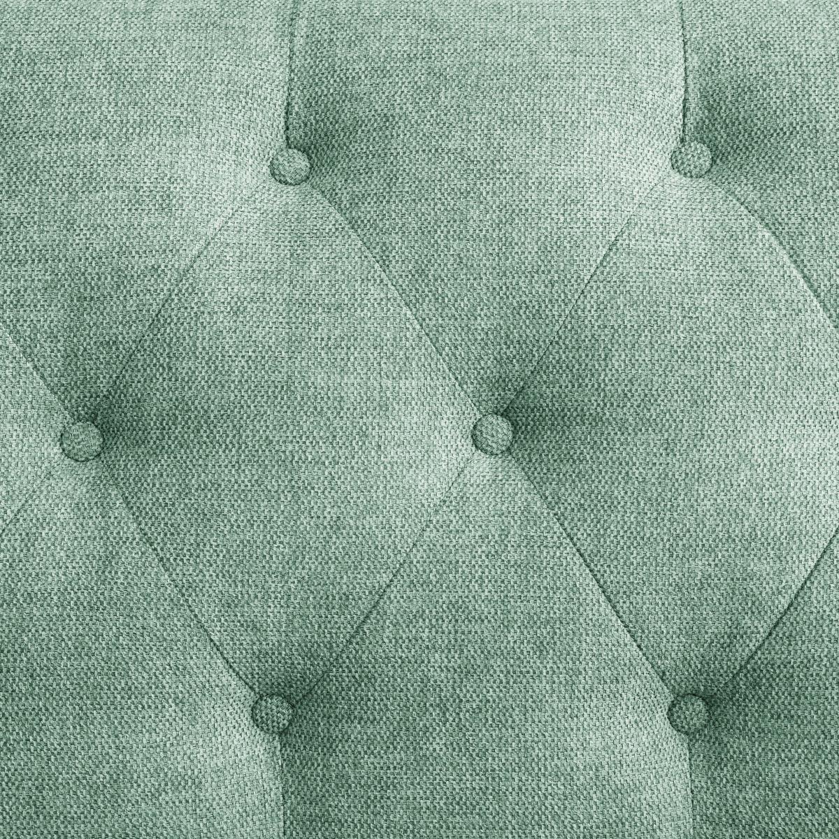 Trance Fabric 3 Seater Sofa Seafoam (Blue) – image 7