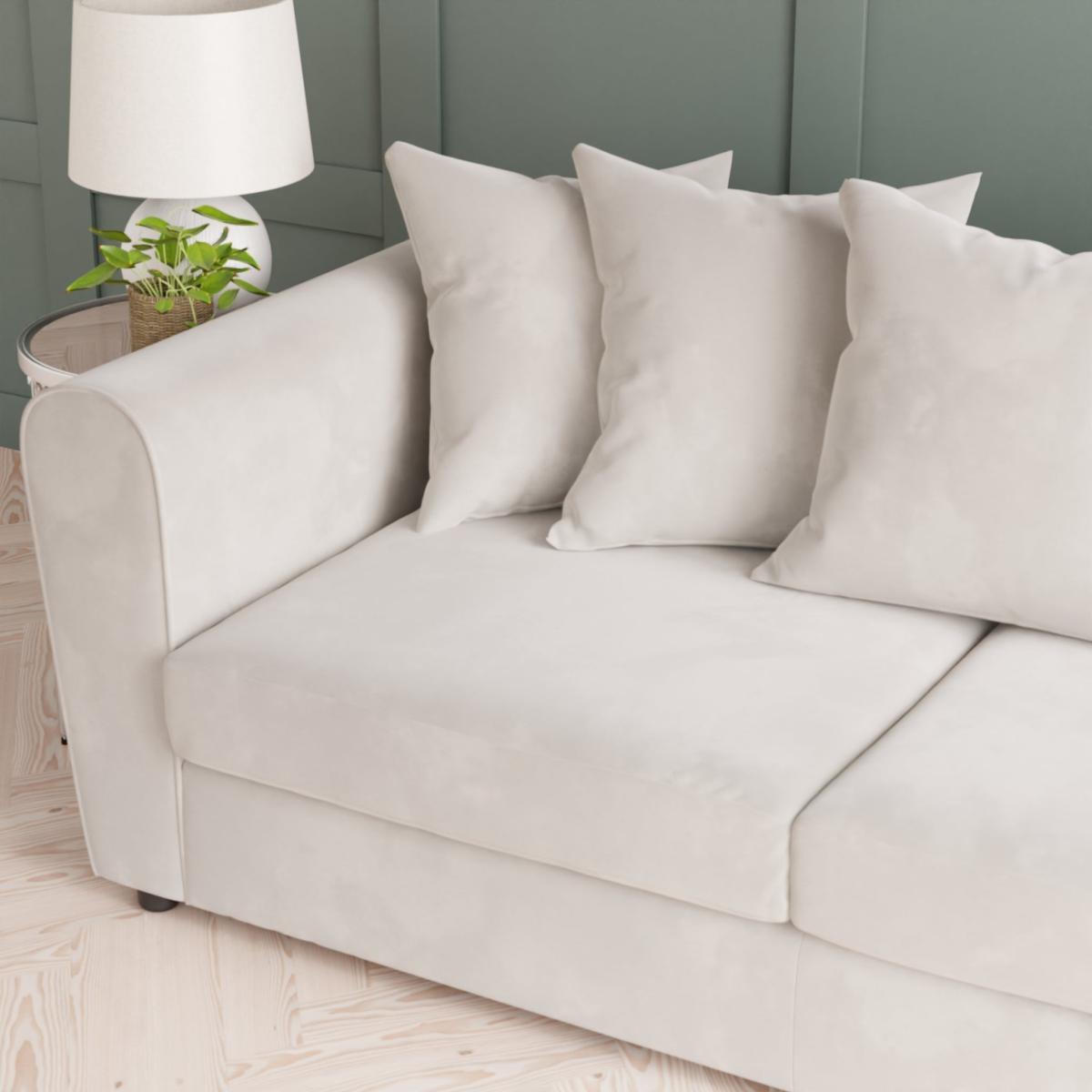 Return - Blake Curved Arm Opulent Velvet 3 Seater Sofa, Champagne Opulent Velvet Champagne – image 5