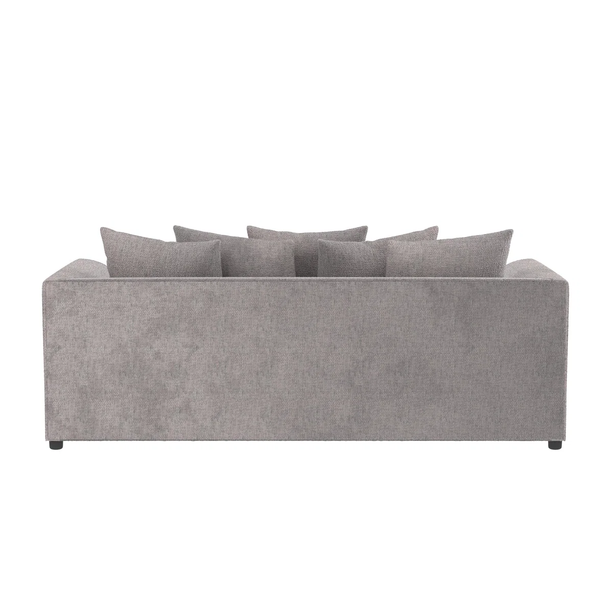 Blake Chenille 3 Seater Sofa Silver – image 4