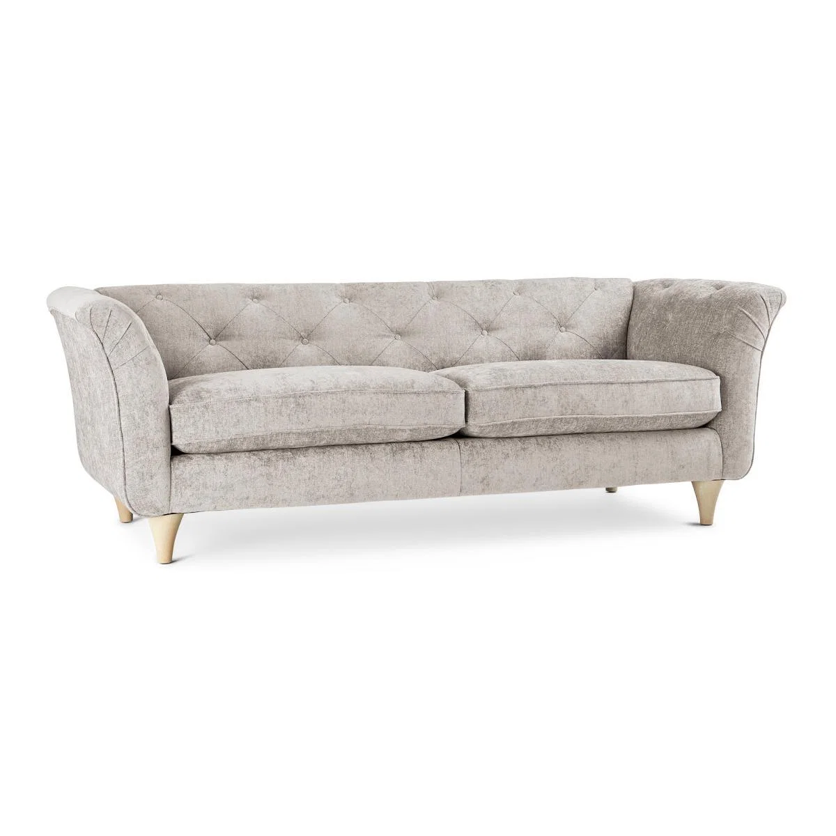 Jaipur 3 Seater Sofa Luxury Chenille Premium Chenille Navy – image 2
