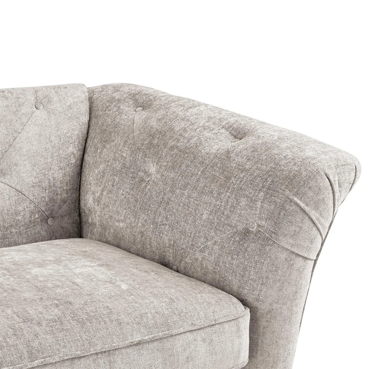 Jaipur 3 Seater Sofa Luxury Chenille Premium Chenille Navy – image 5