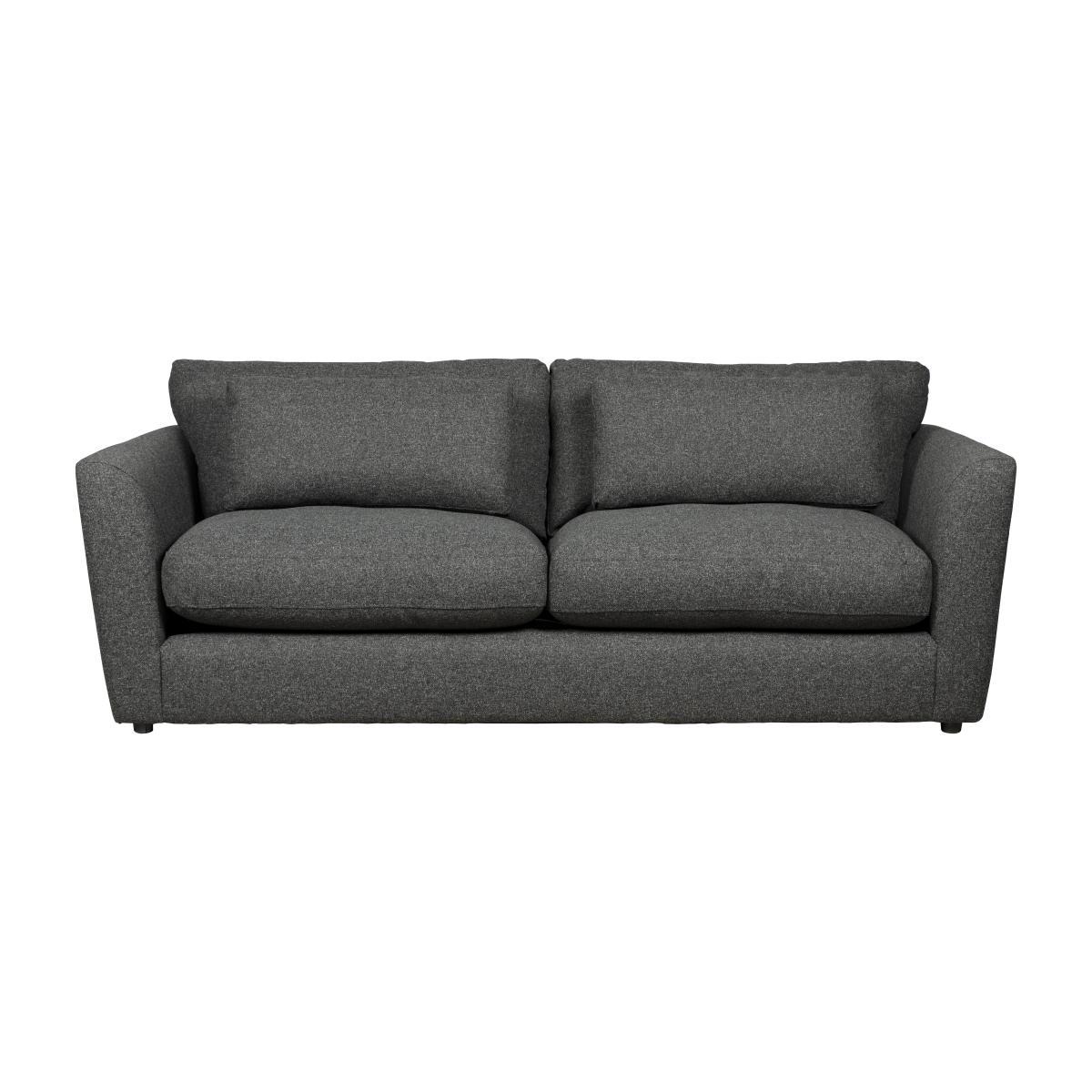 Esther Fleck Fabric 3 Seater Sofa Charcoal – image 1