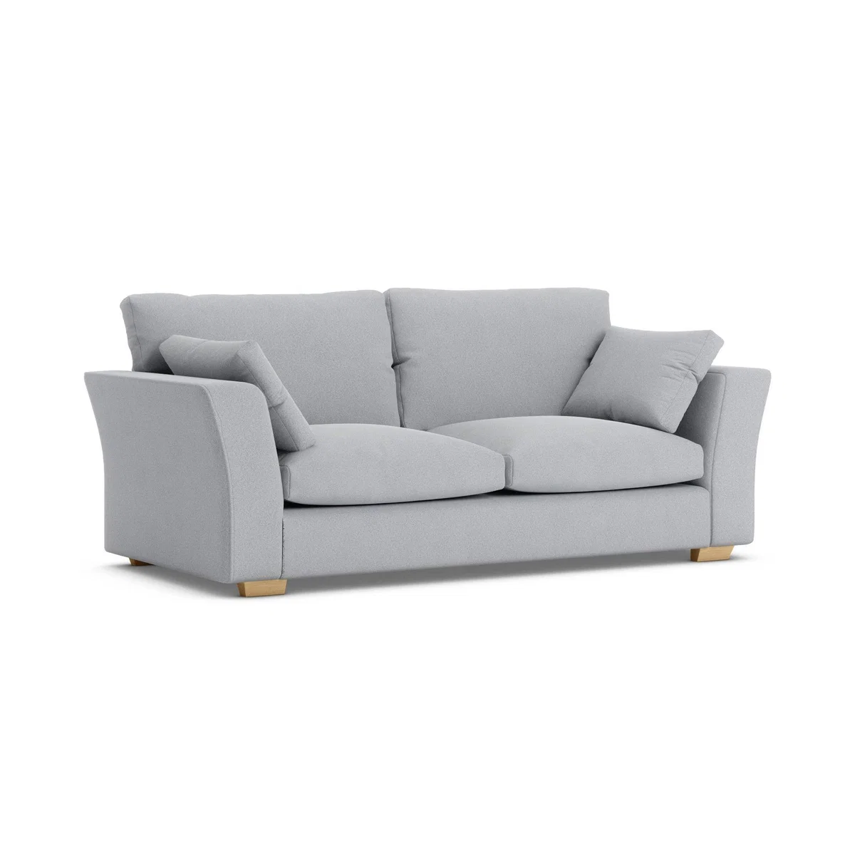 Blakeney Woolly Marl 3 Seater Sofa Woolly Marl Warm Grey – image 2