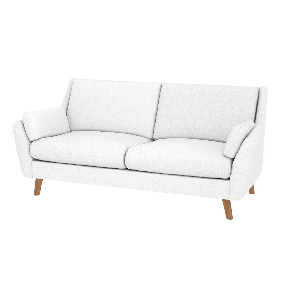 Milo Chunky Boucle 3 Seater Sofa Ivory – image 3