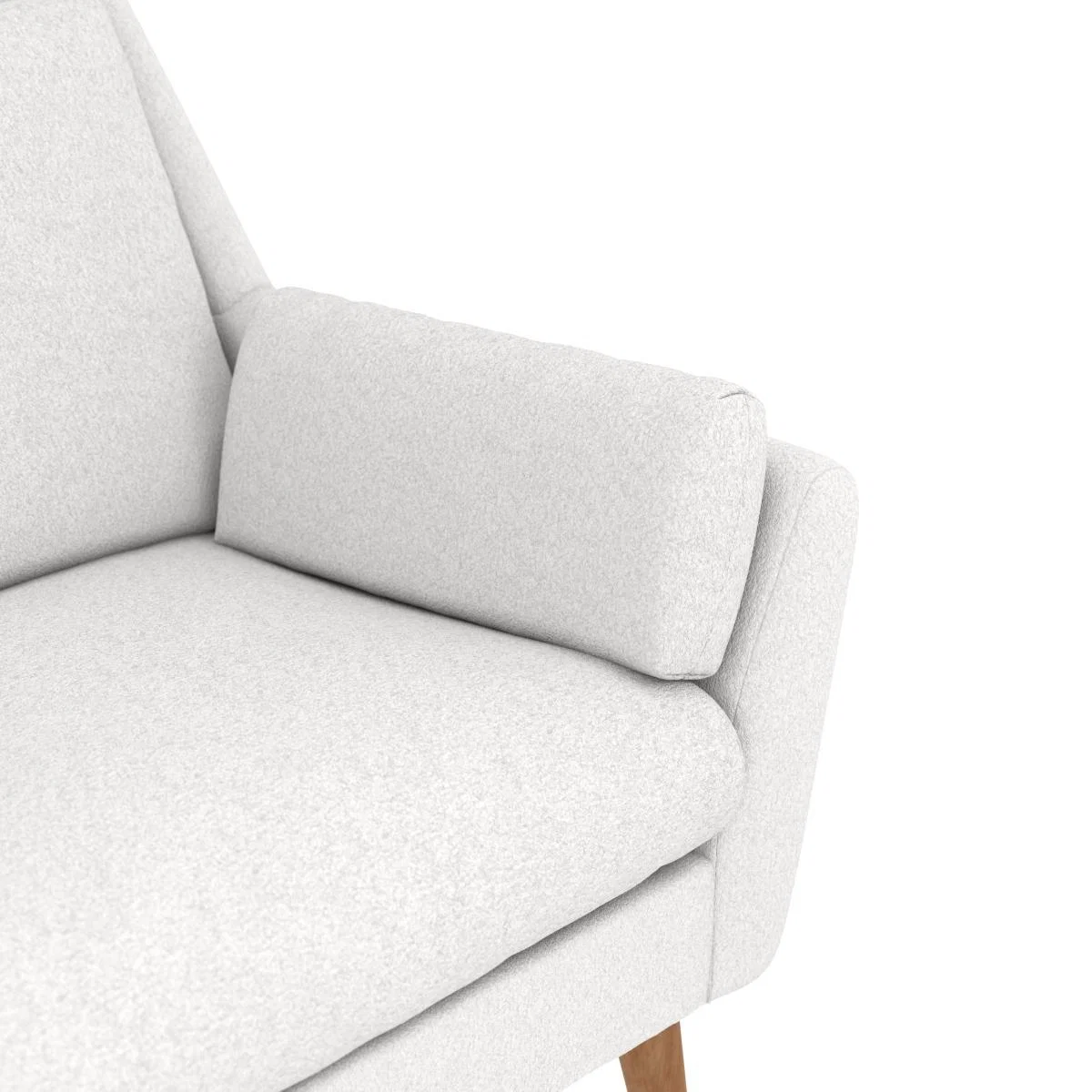 Milo Chunky Boucle 3 Seater Sofa Ivory – image 6