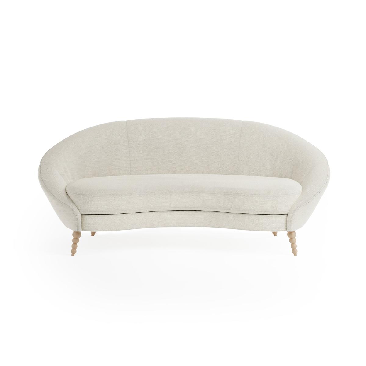 Ivy Chunky Soft Chenille 3 Seater Sofa, Ivory Ivory – image 7