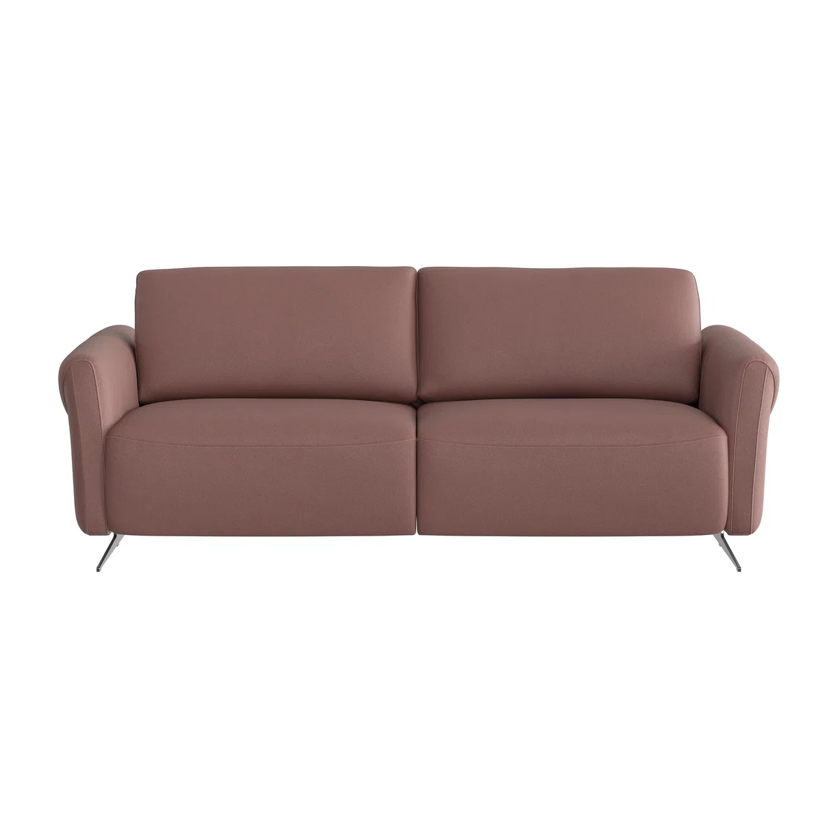 Nicoletti - Bella 3 Seater Leather Sofa - Pink – image 1