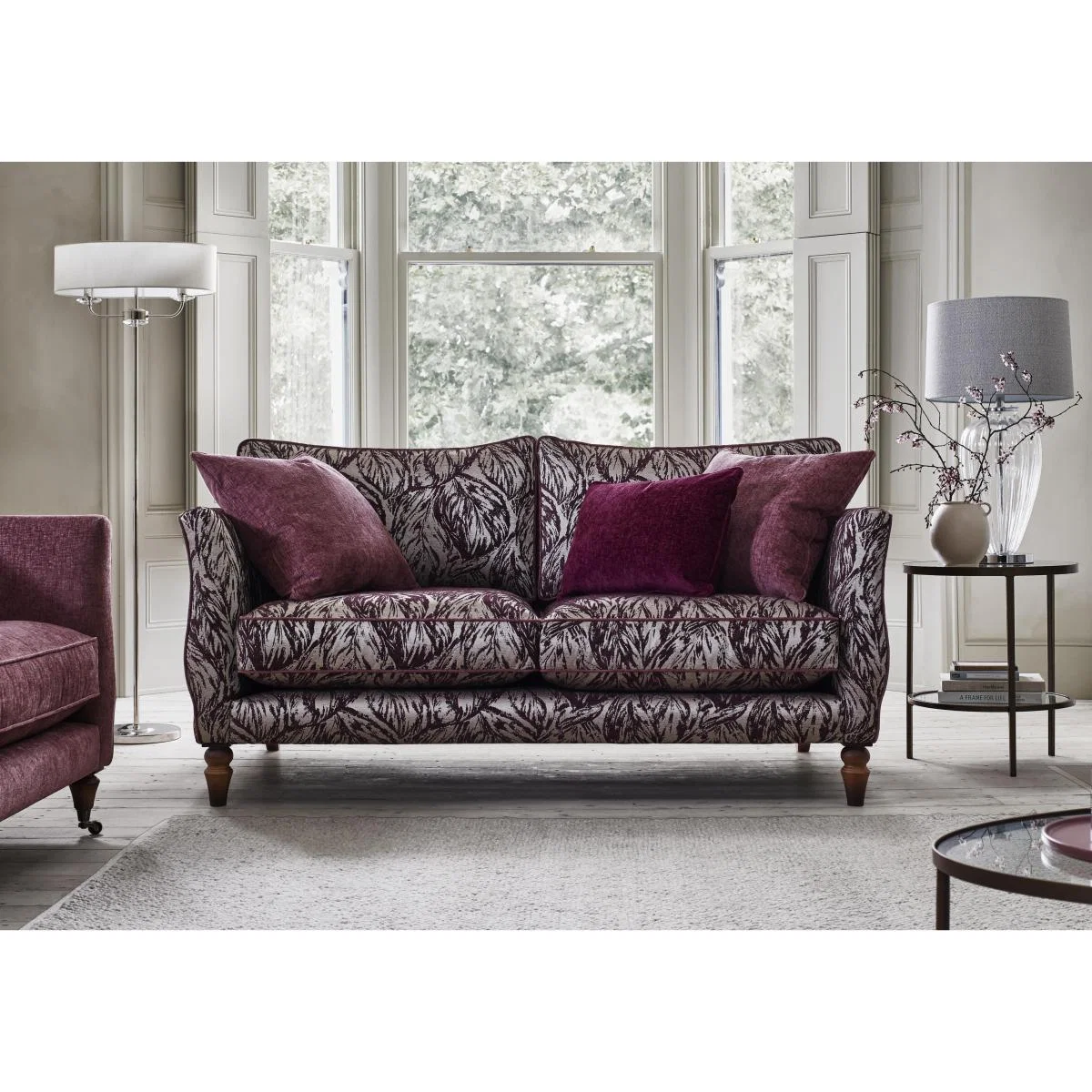 Boutique Chatterley 3 Seater Sofa - Bolero Quill Walnut – image 2