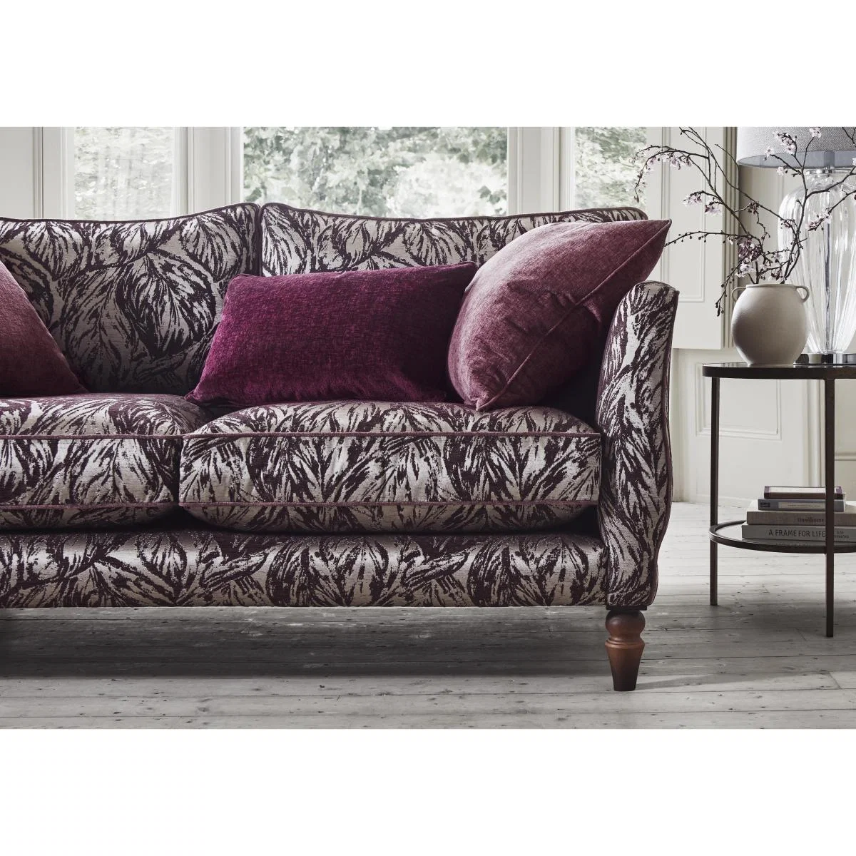 Boutique Chatterley 3 Seater Sofa - Bolero Quill Walnut – image 3